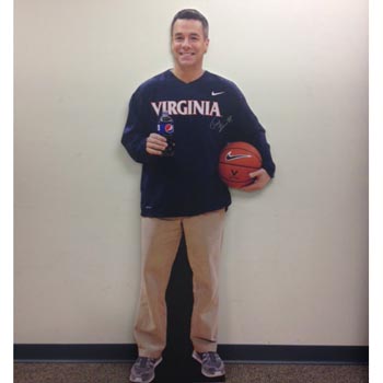2014 Life-Size Coach Bennett Poster Autographed by Coach Tony Bennett