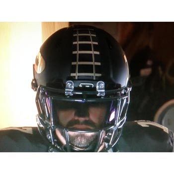 2013 Purdue Black Matte Football Helmet