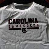 Custom Carolina Gamecocks Football Under Armour Compression Baselayer Shirt (XL)
