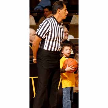 Men's Basketball Tip-off Kid Experience