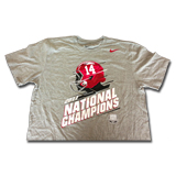 Official NIKE 2012 BCS National Championship Game Shirt (Grey; M)